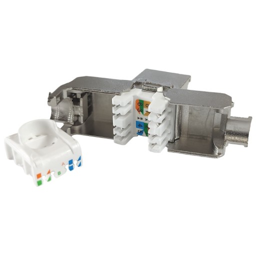 Keystone RJ45 kat.6 STP zásuvka, prachotesná