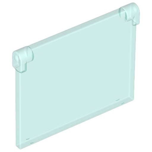 LEGO Glass 1x4x3 Trans J Blue (60603/6253735)