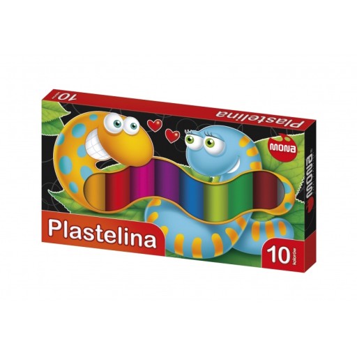 PLASTICINE 10 COL MONA MAJEWSKI