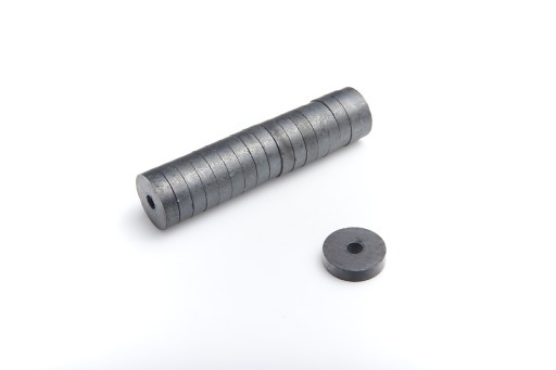 Feritový prsteňový magnet MP 20x5x5 F30, sada 10 kusov