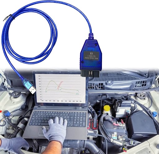 DIAGNOSTICKÉ ROZHRANIE KKL VAG VW AUDI SKODA + CD