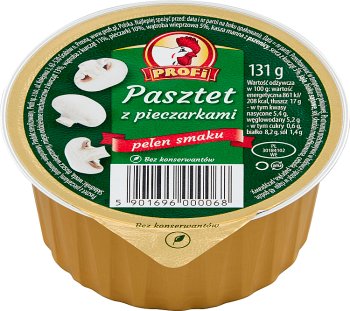 Profi paštéta s hubami 131g