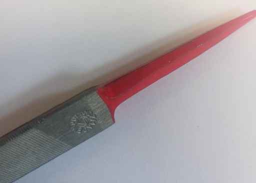 Trojuholníkový pilník 125 mm Leštidlo