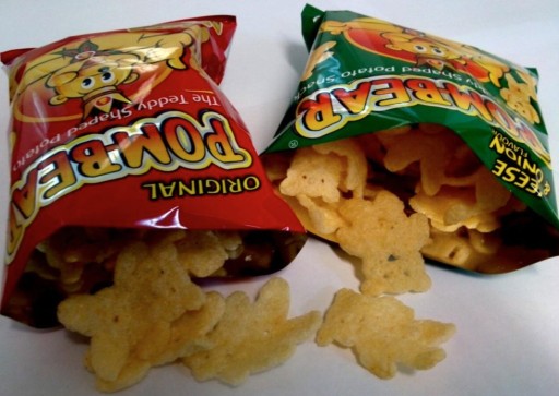 POM-BEAR Cheese & Cibuľa chrumkavé 6 ks x 13 g Big Paka IRL
