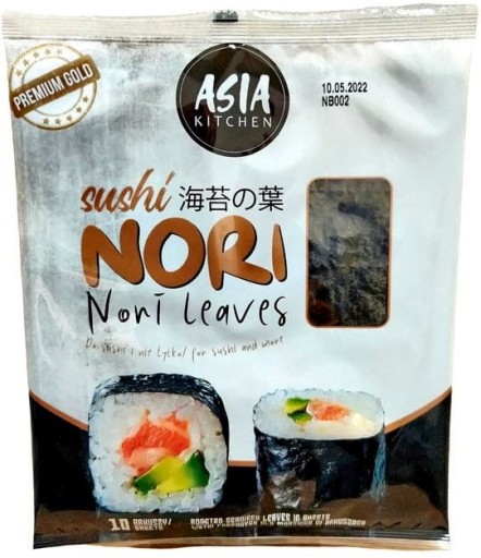 Morské riasy Nori na sushi 10 kusov Premium Gold