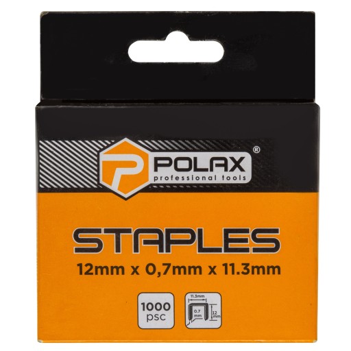 ZOŠÍVAČKY TYP A/53 12mm x 11,3mm BAL SADA 1000 ks