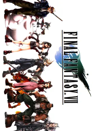 Plagát Anime Manga Final Fantasy VII ff7_066 A3