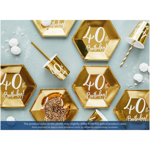 PAPIEROVÉ TANIERE 20 cm - 40 PLN, 6 ks PARTYDECO