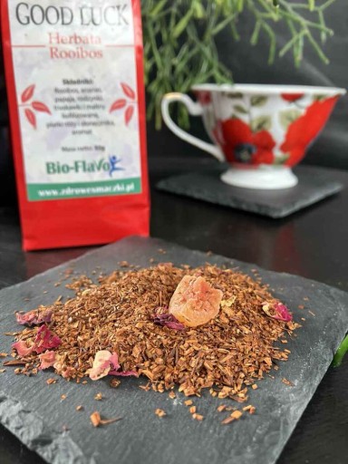 Čaj Veľa šťastia Rooibos 100g Ananás Malina Ruža