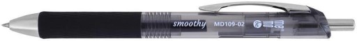MemoBe Smoothy gélové pero 0,5 mm čierne x5