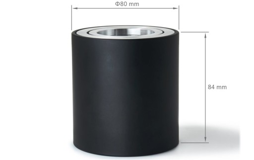 POVRCHOVÁ MONTÁŽ HALOGÉNOVÉ POHYBLIVÉ LED + GU10 ČIERNA/STRIEBORNÁ