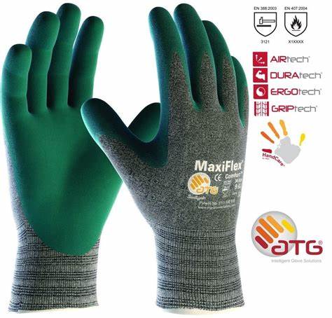Pracovné rukavice ATG MaxiFlex Comfort 34-924 9-L