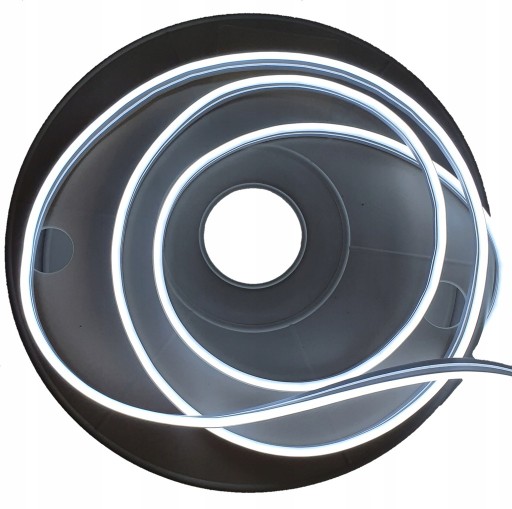 NEON LED STUDENÁ BIELA - jednostranná 6x12FLEX 12V 1m