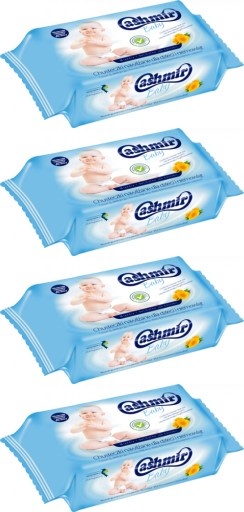 Cashmir Baby vlhčené obrúsky 72 ks x4