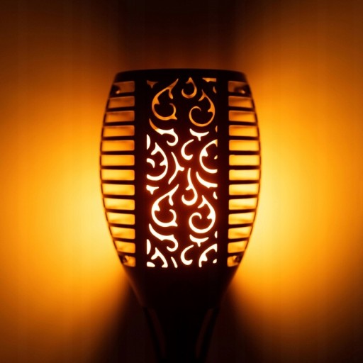 LED solárne svietidlo TORCH efekt FIRE FLAME 1PC