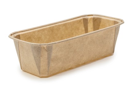 Formičky na papier na pečenie 20x7cm hnedá KRAFT PLUMPY 10 kusov