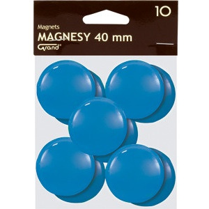Magnety 40mm modré (10 ks) 130-1702 GRAND
