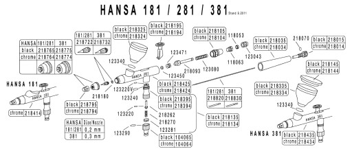 Montážna matica úderníka H&S