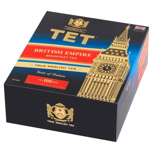 Čierny čaj TET British Empire 100 sáčkov 200g