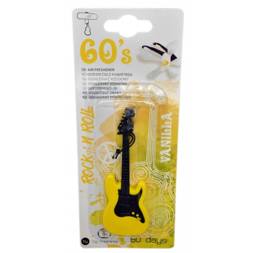RETRO ELEKTRICKÁ GITARA AUTO VONNÁ VANILKA 60. roky ROCK'N'ROLL