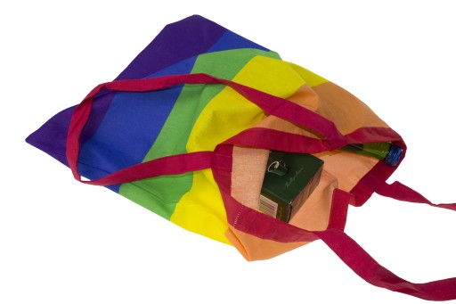 Bavlnený SCHOOL batoh Rainbow LGBT tolerancia