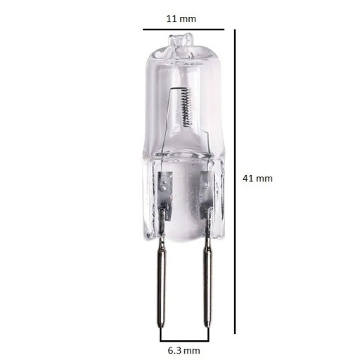 HALOGÉNOVÁ ŽIAROVKA HALOGÉNOVÁ JC G6.35 12V 50W