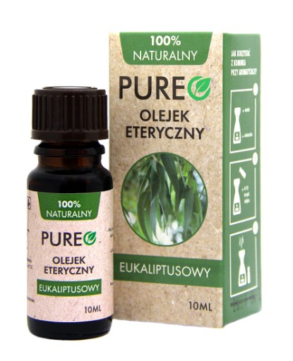 Esenciálny olej Pureo eukalyptus 10 ml
