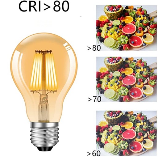 LED žiarovka E27 Filament 12W A60 AMBER 1200lm