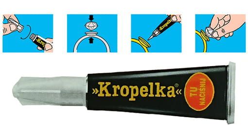 Sekundové lepidlo kvapka 2 ml