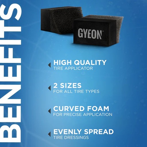 Gyeon Tire Applicator SMALL Aplikátor pneumatík 2 ks