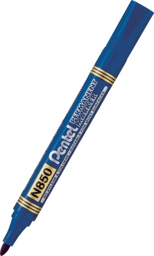 PERMANENTNÝ ZNAČOVAČ modrý okrúhly N850 PENTEL