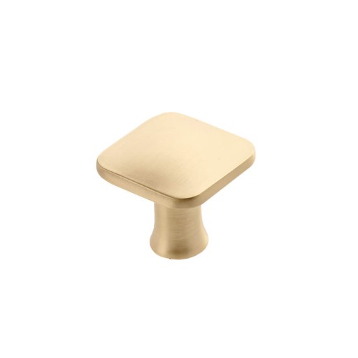 NÁBYTKOVÁ KĽÚČKA GTV PIAZZA BRUSHED GOLD GZ-PIAZZA-1-18