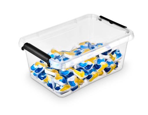 Plastová nádoba 4,5L box s vekom SimpleStore 29x20x12cm