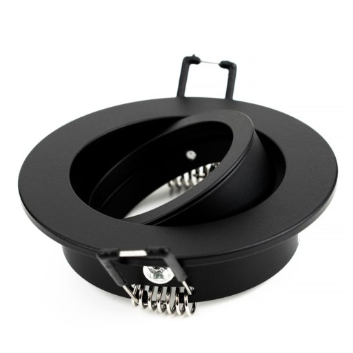Okrúhle stropné svietidlo AKTYN 1 OV Black IP20 EDO777122