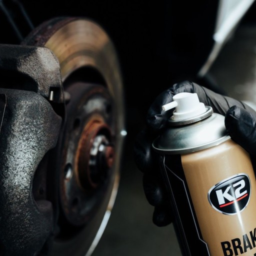 EFEKTÍVNY K2 BRZDOVÝ ČISTIČ Čistič bŕzd 600ml
