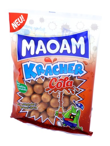 HARIBO MaOaM Cola Colowe ovocné žuvačky 200g DE