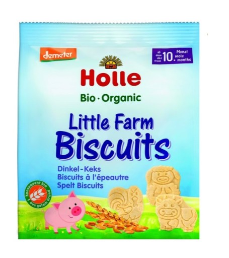 LITTLE FARM COOKIES OD 10 MESIACOV DEMETER BIO 100 g - HOLLE