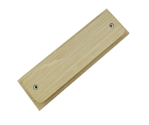 ÚCHYTKA NA ZABUDOVANÝ NÁBYTOK DUB MASIV L-128mm