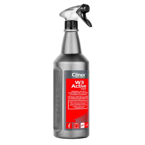 CLINEX W3 ACTIVE SHIELD 1L umývanie kúpeľní a kabín