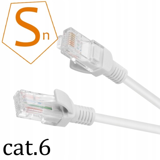 LANBERG RJ45 PATCH KÁBEL CAT.6 UTP 0,25M S