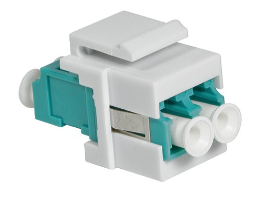 FIBER-OPTIC LC DUPLEX MultiMode optický konektor, typ KEYSTONE