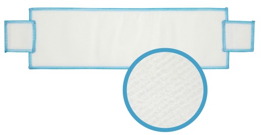 MOP Z MIKROVLÁKNA 40 CM PEVNÝ JEDNORÁZOVÝ S UŠIAMI