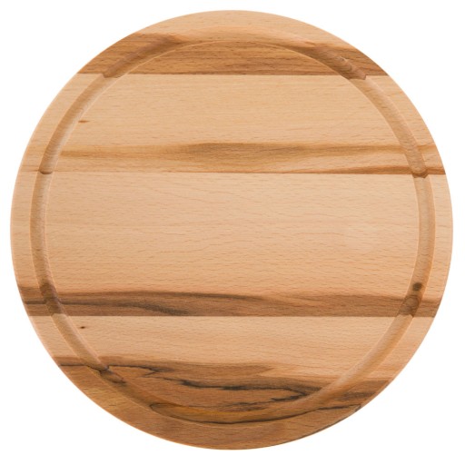 Drevená okrúhla doska na krájanie 24 cm DOMOTTI