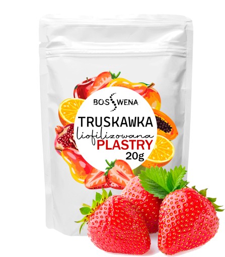 Mrazom sušené celé maliny + plátky jahôd 40g