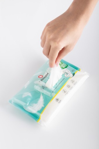 Opharm Toilet Wipes vlhčený toaletný papier 1x48 ks.