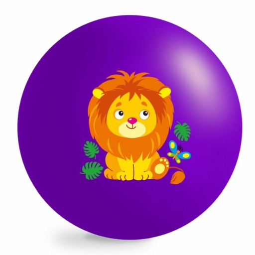 Gumová loptička 23cm JUMPOPO zvieratko pre deti