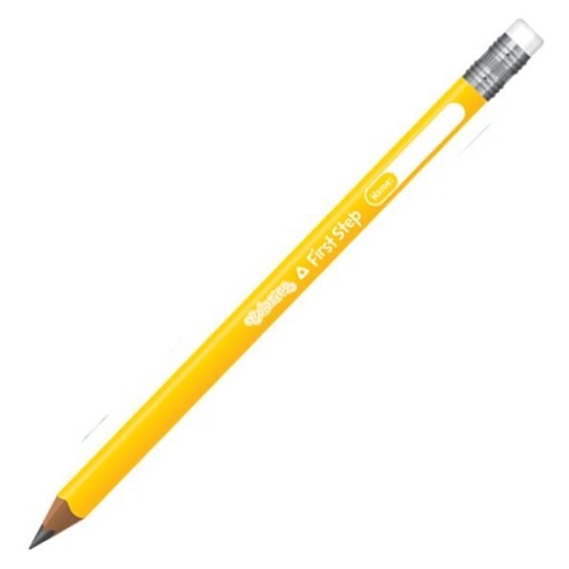 4 x TROJUHOLNÍKOVÁ HRUBÁ ceruzka na učenie sa písať COLORI