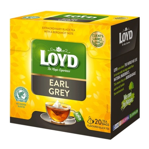 Čajové pyramídy LOYD Earl Grey
