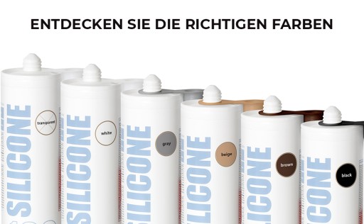 Pružný sanitárny silikón FOME FLEX čierny 310 ml PREMIUM kvalita