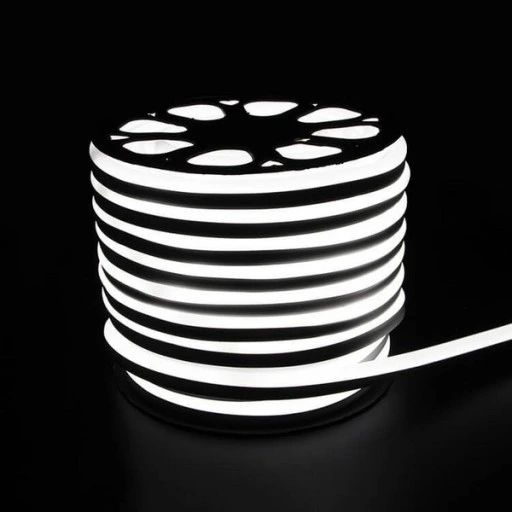 NEON FLEX LED 230V STUDENÁ BIELA JEDNOSTRANNÁ VÝKONNÁ